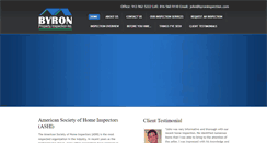 Desktop Screenshot of byroninspection.com